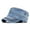 Blue, variant on Men Denim Flat Military Hat Adjustable Army Cadet Baseball Trucker Newsboy Cap