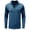 BU3, variant on Quarter Button V-Neck Men's Casual Polo Shirts Classic Button Basic Long Sleeve Shirt Solid Color Cotton Tees Stylish Tops Work