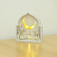 thumbnail image 7 of Ramadan Eid Crafts Night Light, Crescent Moon Star Mosque LED Wooden Lamp for Eid Mubarak Decorations, Islamic Muslim Light Lantern Craft Table Ornament for Eid Al-Fitr, Eid Al-Adha Party Decor, 7 of 7