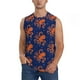 thumbnail image 1 of Balery Octopus Camisetas sin mangas para hombre, absorbe la humedad y protege contra el mal olor.-Large, 1 of 7