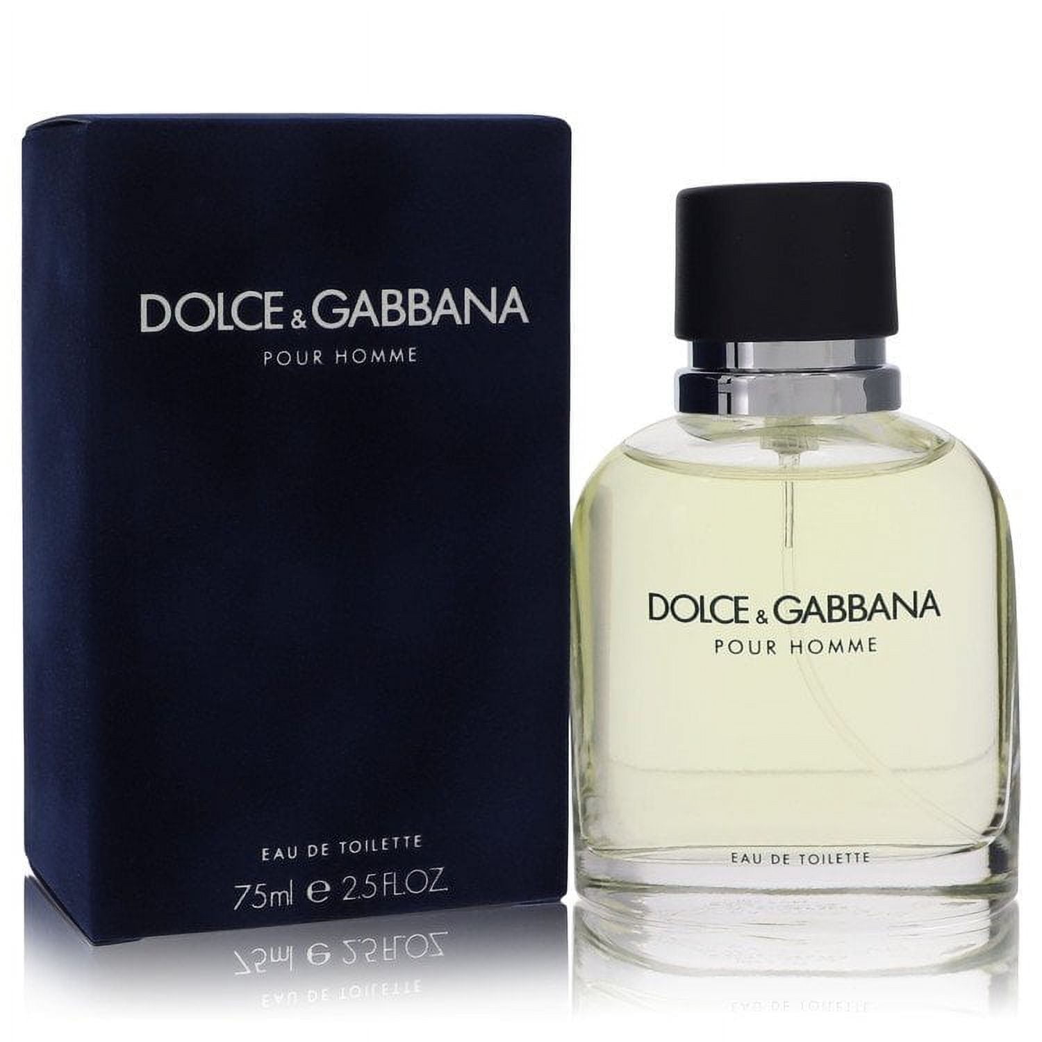 香水(男性用) By DOLCE & GABBANA MAN EAU DE TOILETTE Dolce & Gabbana Men's Pour Homme Eau de Toilette Spray 2.5 oz