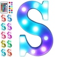 thumbnail image 1 of Letreros LED con letras y colores llamativos para decoración de marquesina, 1 of 6
