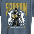 thumbnail image 3 of Mortal Kombat - Scorpion Hanzo Hasashi - Women's Short Sleeve Graphic T-Shirt, 3 of 5