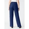 thumbnail image 2 of Roaman's Women's Plus Size Comfort Stretch Wide Leg Jean, 2 of 4