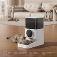 thumbnail image 2 of CATLK Automáticos para gatos, dispensador de comida seca para gatos con temporizador de 4,5 litros, control de raciones programable, para gatos y perros pequeños, 2 of 6