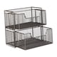 thumbnail image 3 of Organizador de armario, cesta de almacenamiento para pantalones, resistente, ahorra espacio, estante extraíble, organizador para el hogar, dormitorio, Mediano 2 capas, 3 of 9