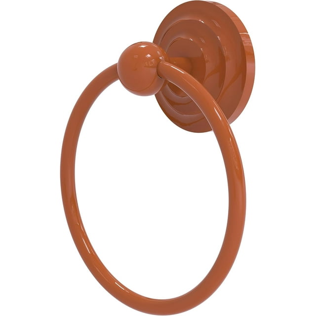 Allied Brass QN-16-ASP Que Towel Ring, Autumn Sparkle