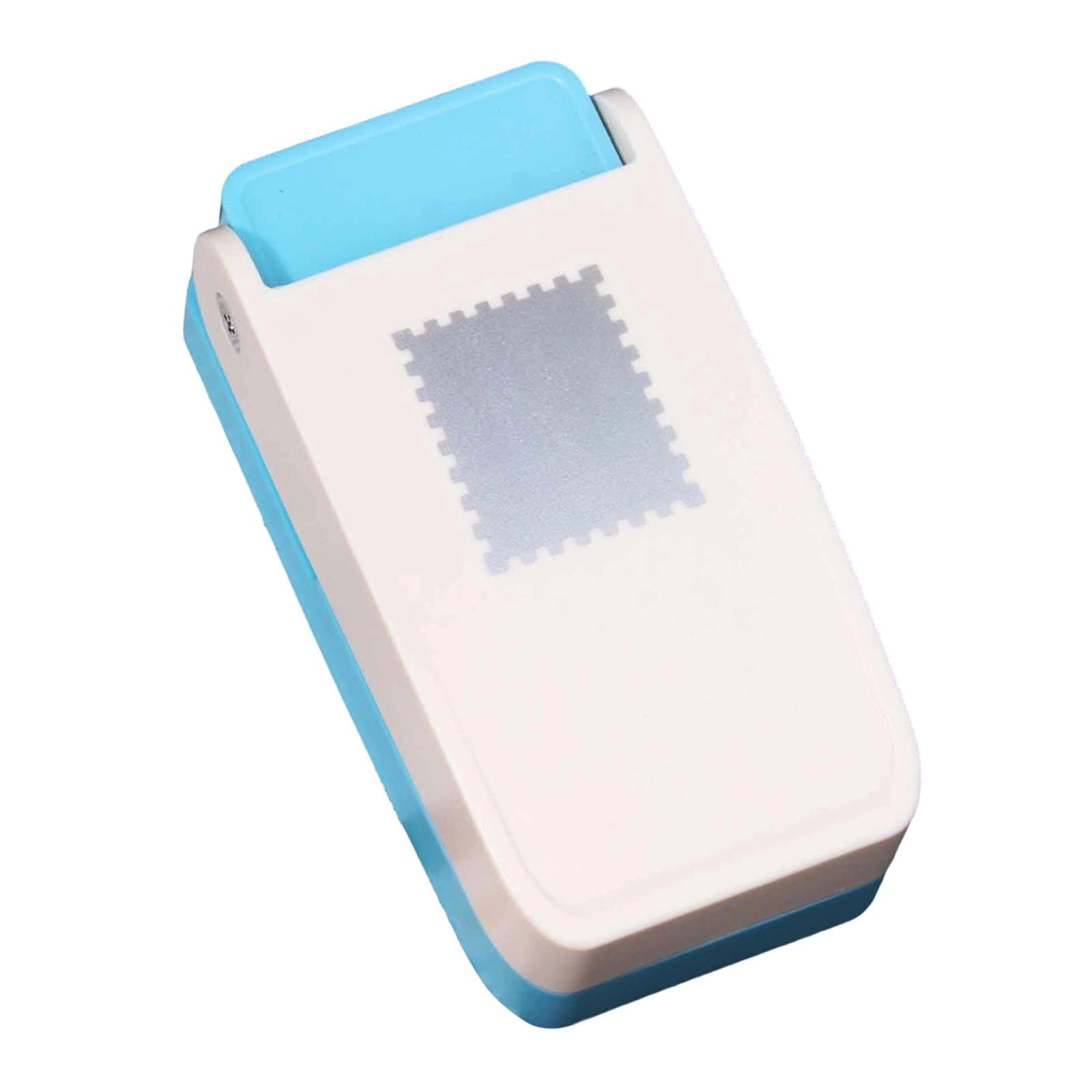 Milageto Stamp Paper Punch Hole Punch for Crafting Supplies Scrapbooking DIY Projects Rectangle stamp