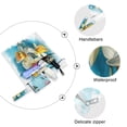 thumbnail image 4 of 2 Pack Wet Dry Bags,Spring Daffodils Waterproof Reusable Dual Zipper Bags for Swimwear, Gym Clothes, Toiletries, Baby Diapers, 4 of 8