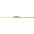 thumbnail image 4 of 14K Yellow Gold necklace Cable chain Diamond-cut 16 in 0.95 mm, 4 of 5