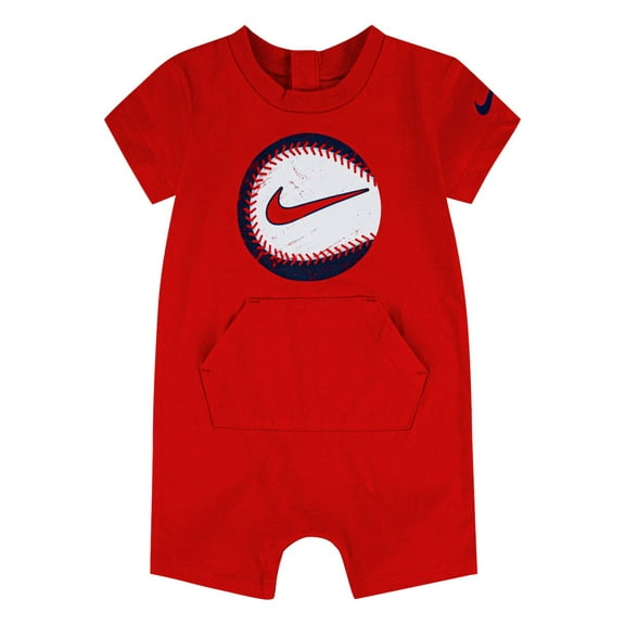 Baby Boy Nike My First Sportsball Bodysuit Color: Red Size: 9 MONTHS