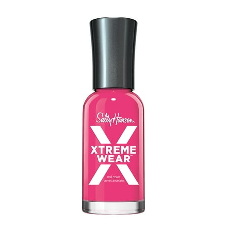 Sally Hansen Xtreme Wear Nail Color, Pink Punk, 0.4 oz, Color Nail Polish, Nail Polish, Quick Dry Nail Polish, Nail Polish Colors, Chip Resistant, Bold Color