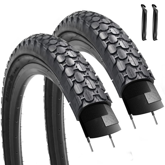 Neumáticos plegables para bicicleta SIMEIQI de 26 x 2,125 pulgadas, paquete de 2
