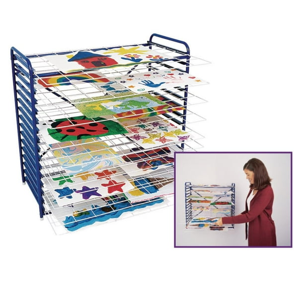 Colorations Art Drying Rack, Sturdy, Lightweight, Tabletop, Hanging