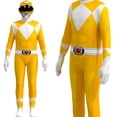 thumbnail image 2 of Power Rangers Costumes de Cosplay pour Enfants Combinaison Déguisement costume de Fête Combinaison, 2 of 5