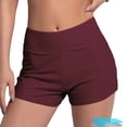thumbnail image 2 of Womens Swim Shorts Bathing Suits Bottoms Swimsuit Bottoms Wine M, 2 of 5