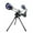 Silver, variant on hengsof Telescope for Kids Beginners Adults, 50mm Astronomy Refractor Telescope with Adjustable Tripod - Perfect Telescope Gift for Kids