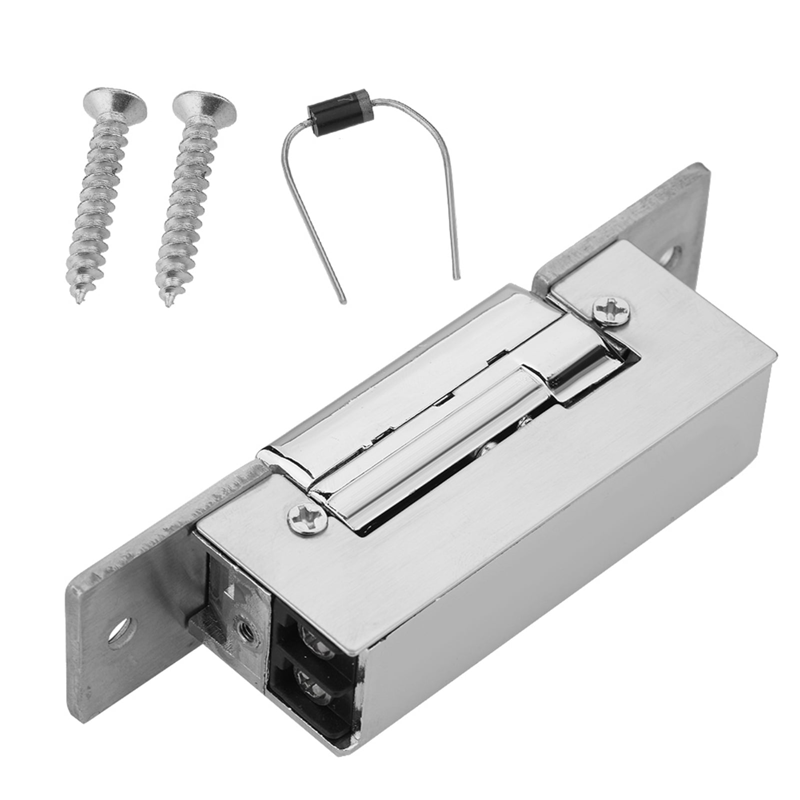 Double Unlock Electric Strike Door Lock, Office For Inswinging Door