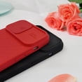 thumbnail image 5 of Compatible with iPhone 13 Pro Max Case with Camera Cover, Cute Creative Design Slide Camera Lens Cover Protector Case Both Sides Non-Slip Bumper Protective Cover Case for Women Girls Men Red, 5 of 12