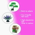thumbnail image 5 of GreenJoy 10PCS Aquarium Decor Set,25cm Fish Tank Artificial Plastic Grass and Pine Set for Household, 5 of 7