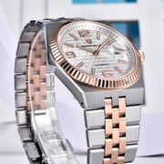 Pagani Design New Men's Automatic Watch Stainless Steel Mechanical Waterproof Wrist Watch for Men, Synthetic Sapphire Dial Glass PD-YS027