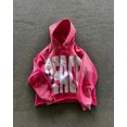 thumbnail image 3 of Sudadera con capucha de gran tamaño con gráficos bordados y costuras negras y grises de estilo hip hop estilo Harajuku Y2K para hombre, ropa informal estilo Joker estilo gótico retro, 3 of 5