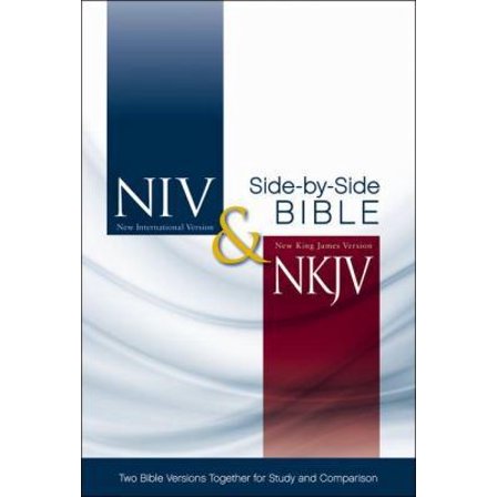 Pre-Owned NIV, NKJV, Side-by-Side Bible, Hardcover: Two Bible Versions Together for Study and Comparison (Hardcover) 031044179X 9780310441793