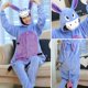thumbnail image 3 of Onesies de felpa de animales Unisex para adultos, pijamas rosas de una pieza, ropa de dormir para hombres y mujeres, disfraces de Cosplay de unicornio de franela de dibujos animados de invierno, 3 of 6