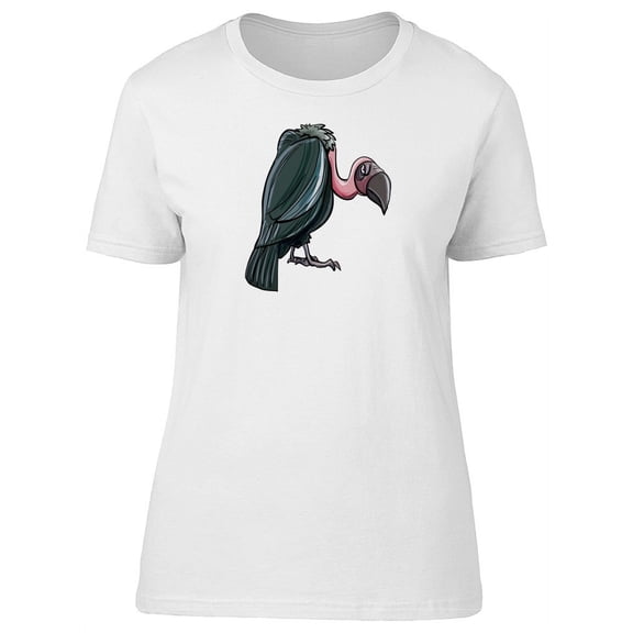 Evil Vulture Cartoon T-Shirt Men -Image by Shutterstock, Male Large