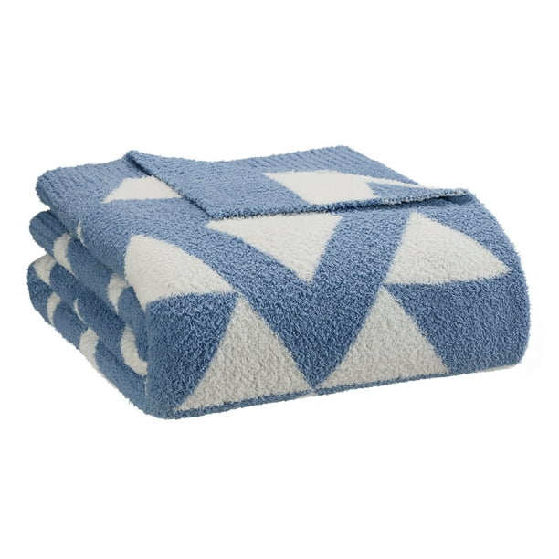 Better Homes & Gardens Cozy Knit Throw, 50"x72", Aztec Print