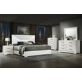 thumbnail image 2 of Ives 5-piece Queen Bedroom Set White High Gloss, 2 of 20