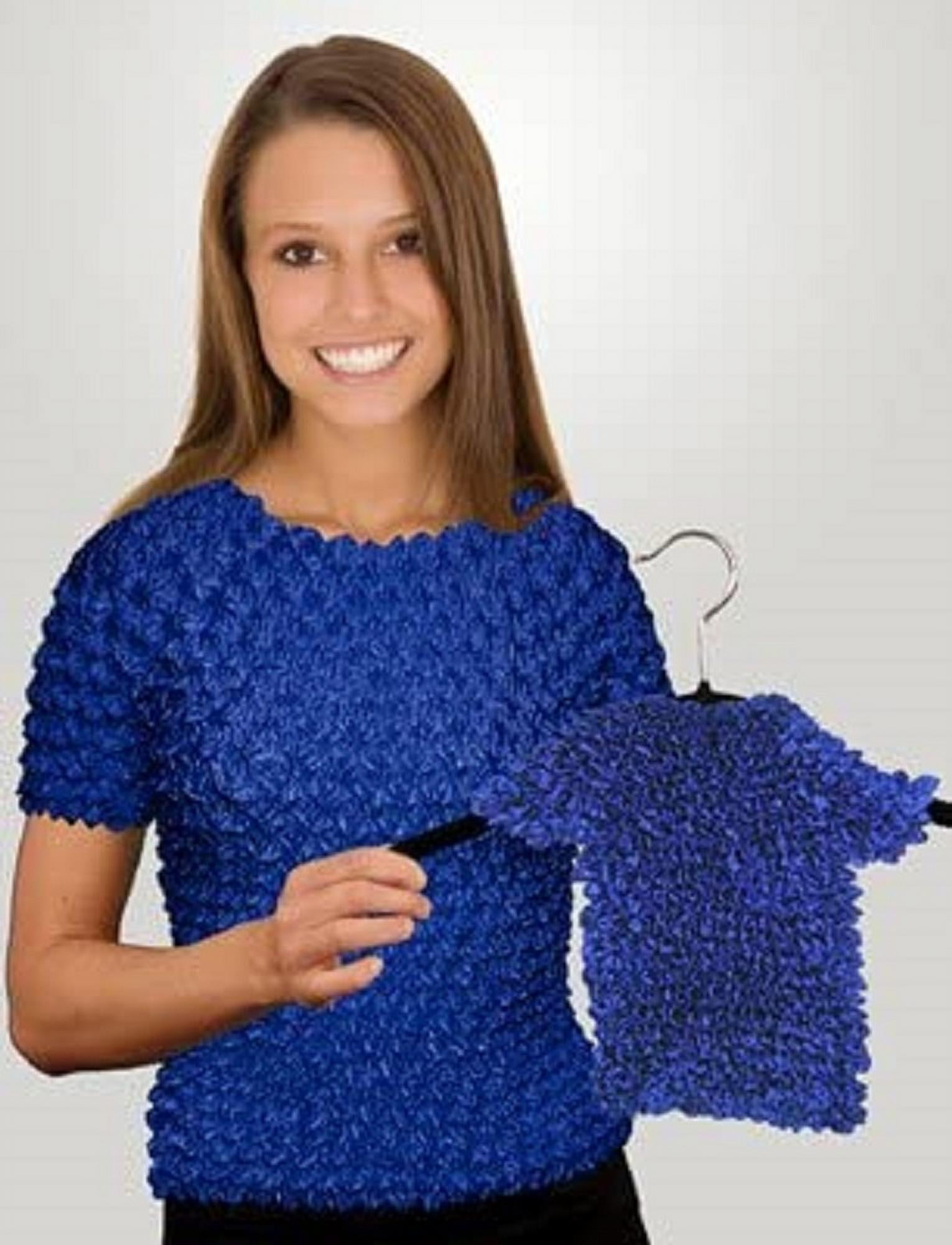 Gilbins Short Sleeve Popcorn Bubble Crinkle Super Stretchy Gilbins Short Sleeve Popcorn Bubble Crinkle Super Stretchy
