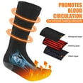 thumbnail image 6 of Liwarace Heated Socks Rechargeable 4000mAh Battery Foot Warm Winter Hunting, 3.7V, 6 of 26
