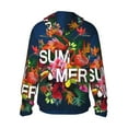 thumbnail image 3 of Balery Summer Birds and Flowers Men's Women's UPF 50+ Sun Protection Lightweight Hoodie Performance Long Sleeve Shirt for Fishing Running-3X-Large, 3 of 9
