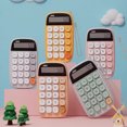 thumbnail image 3 of YAOMOBB 15-degree Tilt Calculator Desktop Calculator Operated 10 Digits Large LCD Display Square Buttons Portable Student Finance Calculator, 3 of 7