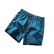 thumbnail image 1 of Pantalones cortos de color liso para hombre: bolsillos con cremallera Ice Sense, cintura elástica, pantalones de cinco puntos, poliéster, aptos para deporte/playa, secar al aire libre, 1 of 4