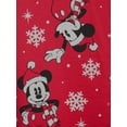 thumbnail image 5 of Mickey Mouse Juniors Printed Snowflake Holiday Sweatshirt, 5 of 6