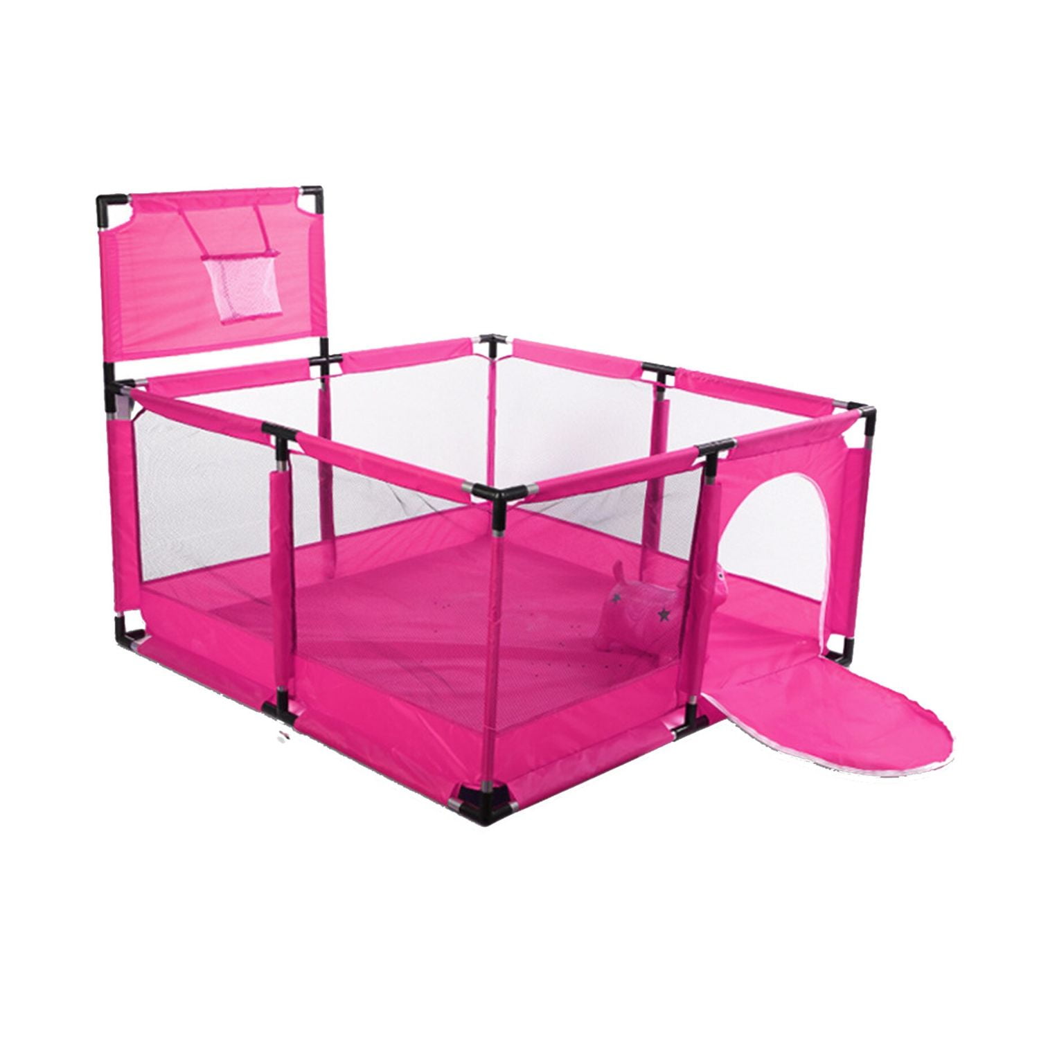 Corral Para Bebes Piscina Juego Interactivo Rosado