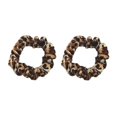 thumbnail image 2 of Juego de 2 bandas para el cabello Colcomx Gomas para el pelo suaves con estampado de leopardo, 2 of 6