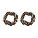 thumbnail image 2 of 2x Leopard Scrunchies Hairband Soft Suede Women Bobble Hair Ties Decoraciones para el cabello 4 Yuyangstore Gomas para el pelo con estampado de leopardo, 2 of 6