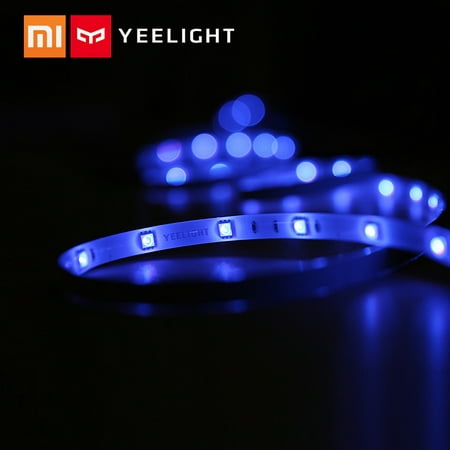 Xiaomi Yeelight Smart Light Strip RGB LED 2m Ambient Light WiFi Phone App Control Adjustable Dimmable for Home Party Decoration Room Restaurant Club Bar Pub (AC100-240V (Best App To Find Restaurants Nearby)