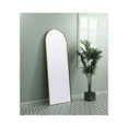 thumbnail image 3 of Elegant Lighting Mr1a2874 Ayra 28" W X 74" H Modern Arched Bathroom Wall Mirror - Brass, 3 of 8