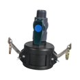 thumbnail image 2 of Adaptador IBC Adaptador IBC Accesorios de bolso, fácil de instalar, de 2 pulgadas a 3/4 pulgadas, adaptador de manguera de jardín de IBC para jardín, 2 of 8