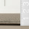 thumbnail image 2 of Rugs USA x Nate Berkus Watts Modern Checkered Washable Area Rug, 9' x 12', Watts Charcoal, 2 of 7