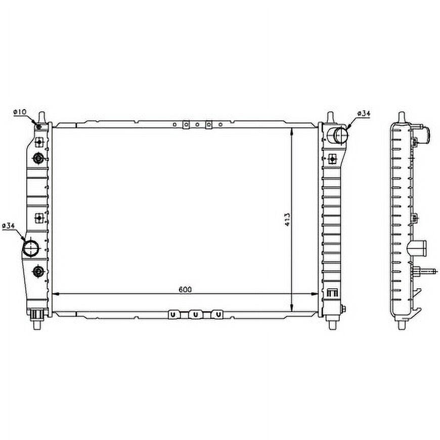 Nissens 61637 Radiator