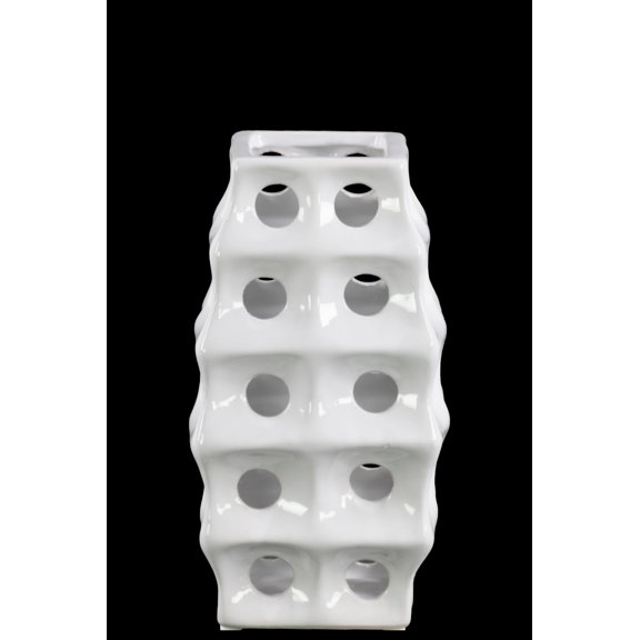 Urban Trends Ceramic Irregular Table Vase