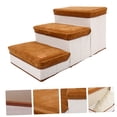 thumbnail image 3 of AURARMLET Pet Steps For Small Dogs Brown Lint With Jumping Aid Functionality, 3 of 8