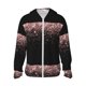 thumbnail image 1 of Fotbe Rose Gold Glitter1 Chaqueta con Protección Solar UPF 50+ para Hombre y Mujer, Camisa con Capucha y Bolsillos-3X-Large, 1 of 7