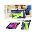 thumbnail image 4 of New iPad Mini 6 Case 8.3" (2021 Released) - Epicgadget Shockproof Rugged Hybrid Case with Kickstand Pencil Holder Cover Case for Apple 2021 iPad Mini 6th Generation 8.3-inch Display (Navy Blue/Green), 4 of 4