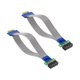 thumbnail image 3 of 2 Pcs PCI-Express PCI-E 1X Riser Card Extender Cable Extension Cable Length 20 cm, 3 of 5